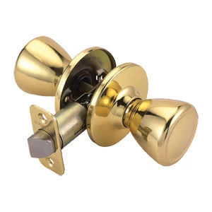 Polished Brass Tulip 2-Way Adjustable Passage Knob