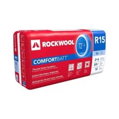 3-1/2 X 15-1/4 X 47-Inch R15 Rockwool Unfaced Comfortbatt Insulation