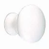 Amerock 1-1/4 X 1-Inch White Porcelain Knob