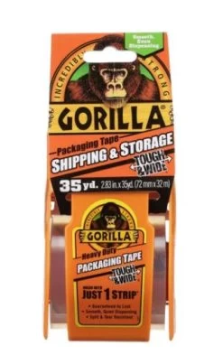 Gorilla 2.83-Inch X 35-Yard Clear Heavy Duty Packing Tape
