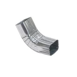 2x3 In Unpainted Front A Elbow For K Style Galvanized Gutter