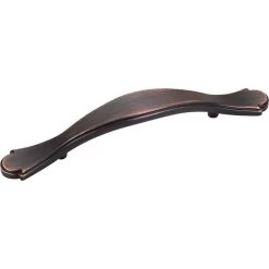 5-1/4-Inch Brushed Oil Rubbed Bronze Gatsby Cabinet Pull