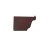 3.6 X 1.1 5.1-Inch Brown Repla K Left Hand Gutter End Cap