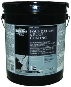 Black Jack Roof Foundation Coating Non-Fibered 4.75 Gal