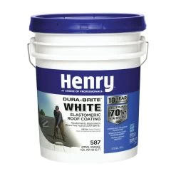 5-Gallon White Elastomeric Roof Coating