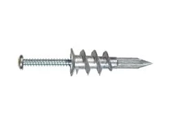 Hillman #8 Zinc Wallboard Anchor With Screw, 2-Pack