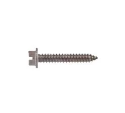 Hillman 12 X 3/4-Inch Stainless Hex Washer Head Slotted Metal Screw, 10-Pack