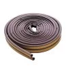 17-Foot Brown All-Climate D-Strip Weatherstrip