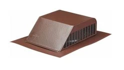 Roof Vent Slant Back Aluminum Brown