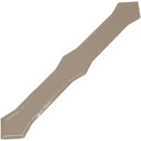Brown Aluminum Downspout Band 3 In