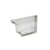 4 In Unpainted Right Hand End Cap For K Style 28 Gauge Galvanized Gutter -Home-Building Hardware 6799498