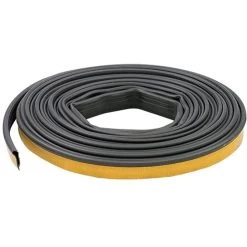 1/2-Inch X 20-Foot Black Silicone Door Seal