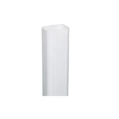 3 In X 4 In X 10 Ft White Aluminum Downspout