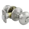 Satin Nickel Flat Ball Privacy Door Knob -Home-Building Hardware 7224165 ep 1527614563 0