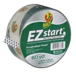 1.88-Inch X 60-Yard Clear Ez Start Packaging Tape -Home-Building Hardware 7242464 ep 1595463275 0