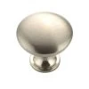 Richelieu 30mm Brushed Nickel Contemporary Metal Knob
