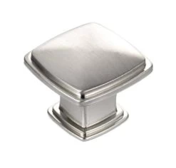 Richelieu 31mm Brushed Nickel Transitional Metal Knob