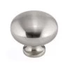 Richelieu 32mm Brushed Nickel Contemporary Metal Knob -Home-Building Hardware 7249329