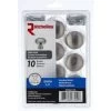 Richelieu 30mm Brushed Nickel Contemporary Metal Knob, 10-Pack -Home-Building Hardware 7249568
