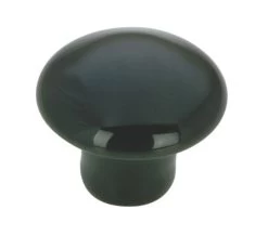 Richelieu 35mm Black Eclectic Ceramic Knob