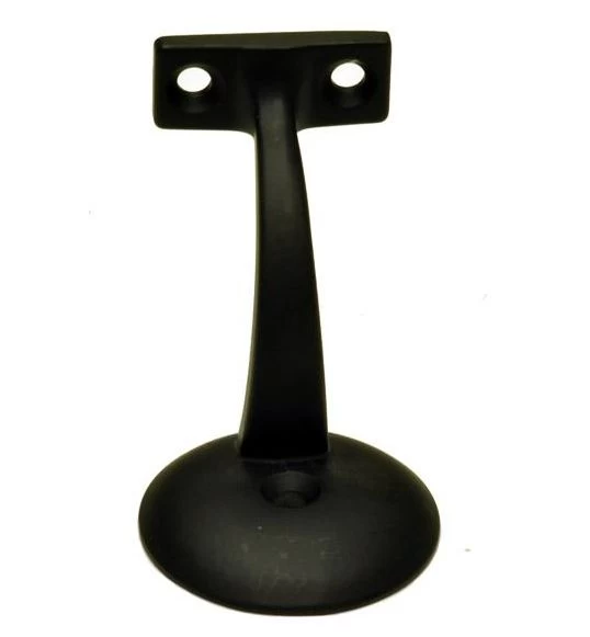 Matte Black Jumbo Handrail Bracket 3 Matte Black Jumbo Handrail Bracket