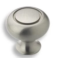 Amerock 1-1/4-Inch Knob Ring Satin Nickel