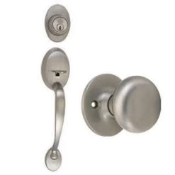 Satin Nickel Conventry Cambridge Handleset