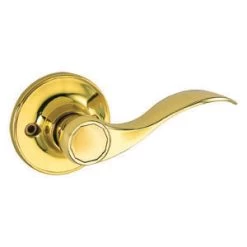 Polished Brass Springdale Dummy Door Lever
