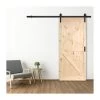 36-Inch X 84-Inch X 1-3/8-Inch Pine Sierre K-Design Barn Door -Home-Building Hardware 8115834 HR