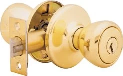 Tylo Brass Keyed Entry Knob