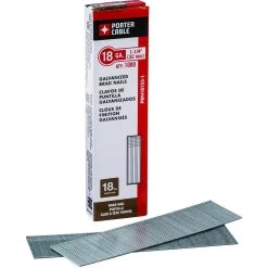 1-1/4 In , 18 Ga. Brad Nails, 1000 Pack