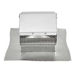 Aluminum Roof Cap For Use With 4-Inch Duct