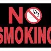 Hillman No Smoking Sign 8x12 -Home-Building Hardware 839896