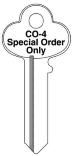 Hillman Co-4 S/Ord House, Padlock And Commercial Key