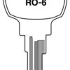 Hillman Ro-6 House, Padlock And Commercial Key