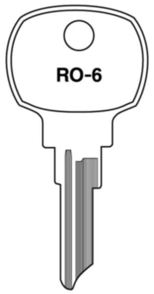 Hillman Ro-6 House, Padlock And Commercial Key 3 Hillman Ro-6 House, Padlock And Commercial Key