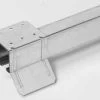 Hillman 10 Ft Top Mount Box Rail With Flashing Bracket