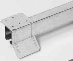 Hillman 14 Ft Top Mount Box Rail With Flashing Bracket