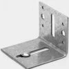 Hillman Galvanized Rail Guide Bracket 2 Hillman Galvanized Rail Guide Bracket -Home-Building Hardware 853200