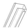 Hillman 10 Ft Vertical Door Frame Aluminum White -Home-Building Hardware 854211
