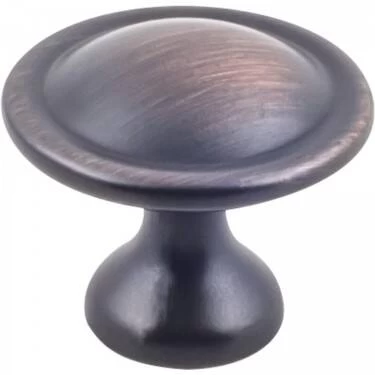 1-1/8-Inch Brushed Oil-Rubbed Bronze Cabinet Knob 10-Pack 4 1-1/8-Inch Brushed Oil-Rubbed Bronze Cabinet Knob 10-Pack - Image 2