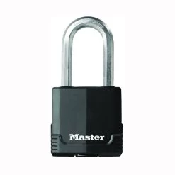 Master Lock 2-Inch Body 2-Inch Shackle Stainless Steel Keyed Padlock