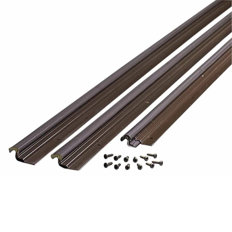 36-Inch X 84-Inch Bronze Aluminum Compression Weatherstrip And Door Jamb 2 36-Inch X 84-Inch Bronze Aluminum Compression Weatherstrip And Door Jamb