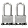 Master Lock 1-3/4-Inch Wide Laminated Stainless Steel Pin Tumbler Padlock, 2-Pack -Home-Building Hardware 881318 ep 1596569889 0
