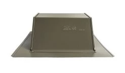 Airhawk Slant Weatherwood Galvanized Steel Filtered Roof Vent