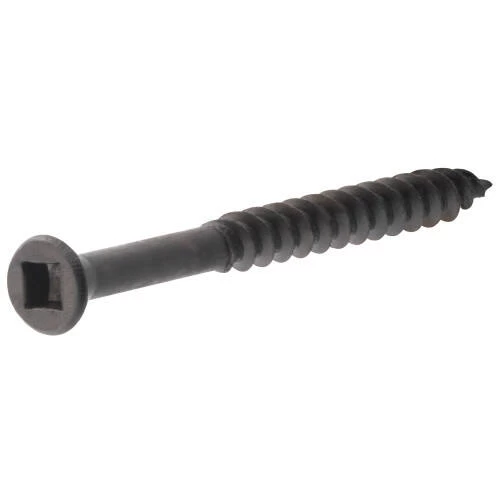 Hillman #6 X 2-1/4-Inch Square Drive Black Phosphate Trim Screw 1-Pound 3 Hillman #6 X 2-1/4-Inch Square Drive Black Phosphate Trim Screw 1-Pound