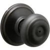 Aged Bronze Georgian Privacy Knob