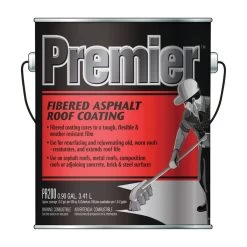 1-Gallon Black Asphalt Roof Coating