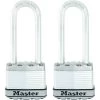 Master Lock 1-3/4 X 2-1/2-Inch Shackle Stainless Steel Keyed Padlock -Home-Building Hardware 9456278 HR