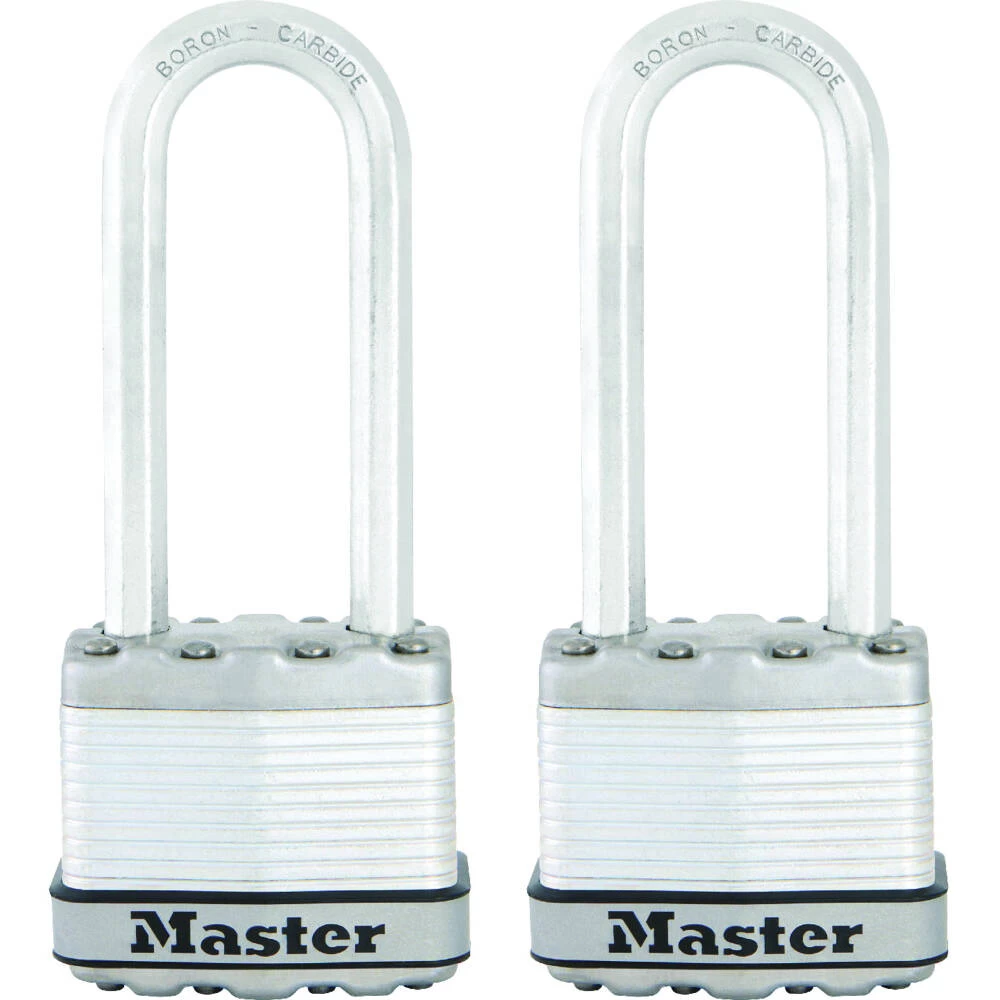 Master Lock 1-3/4 X 2-1/2-Inch Shackle Stainless Steel Keyed Padlock 3 Master Lock 1-3/4 X 2-1/2-Inch Shackle Stainless Steel Keyed Padlock